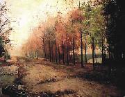Marie Bashkirtseff Autumn oil painting